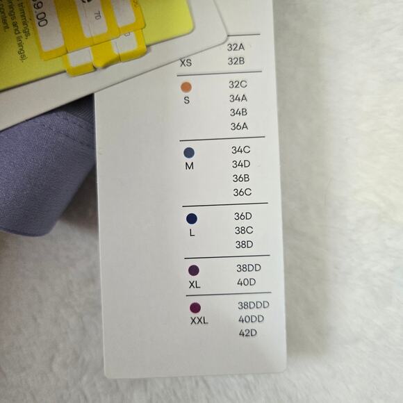 All in Motion Bra Front Zip Moisture Wicking High Support Sculpt Bra 36B 0626 - Picture 4 of 7